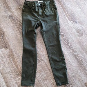 Madewell green jeans
